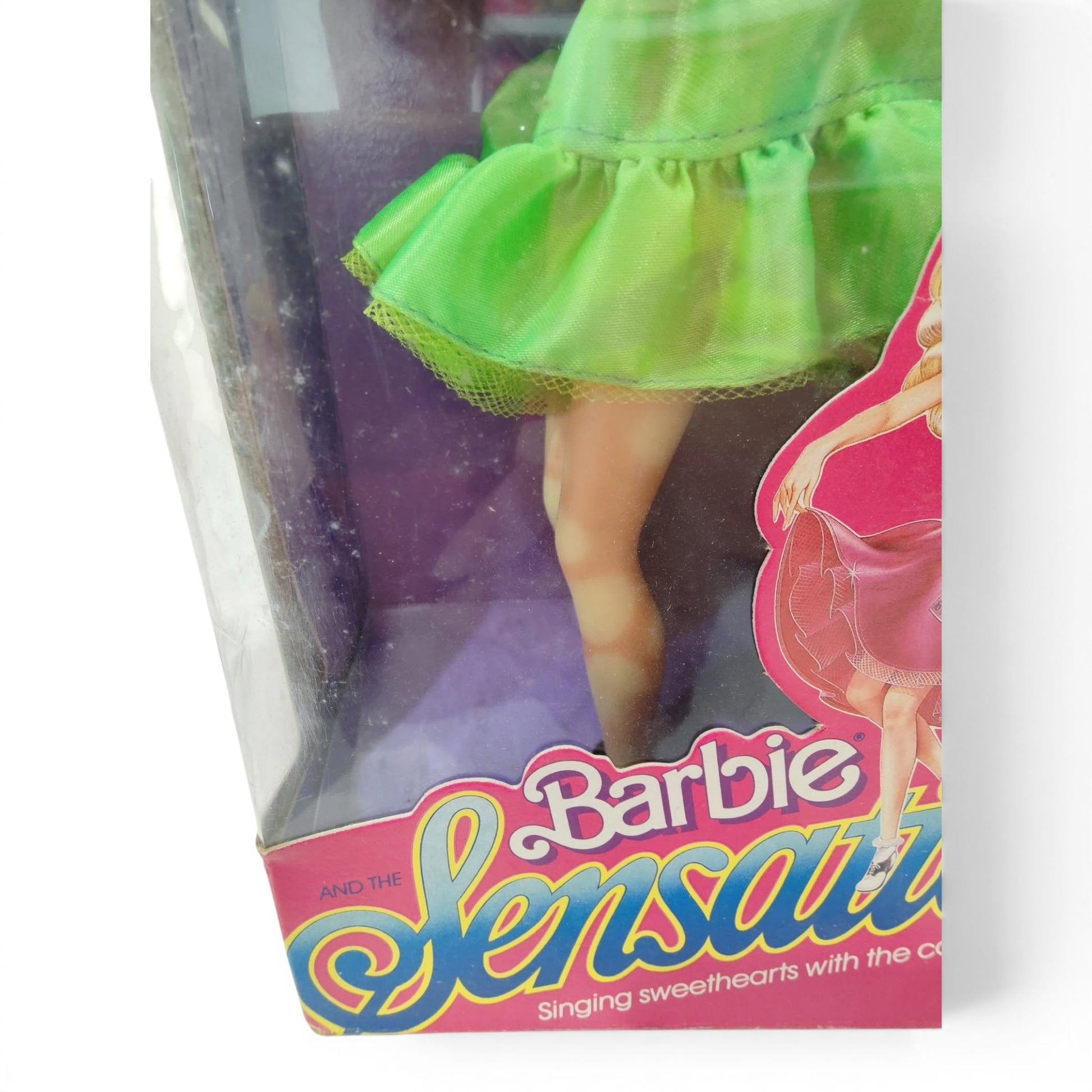 1988 Barbie Barbie and the Sensations Becky doll — Close-up 1