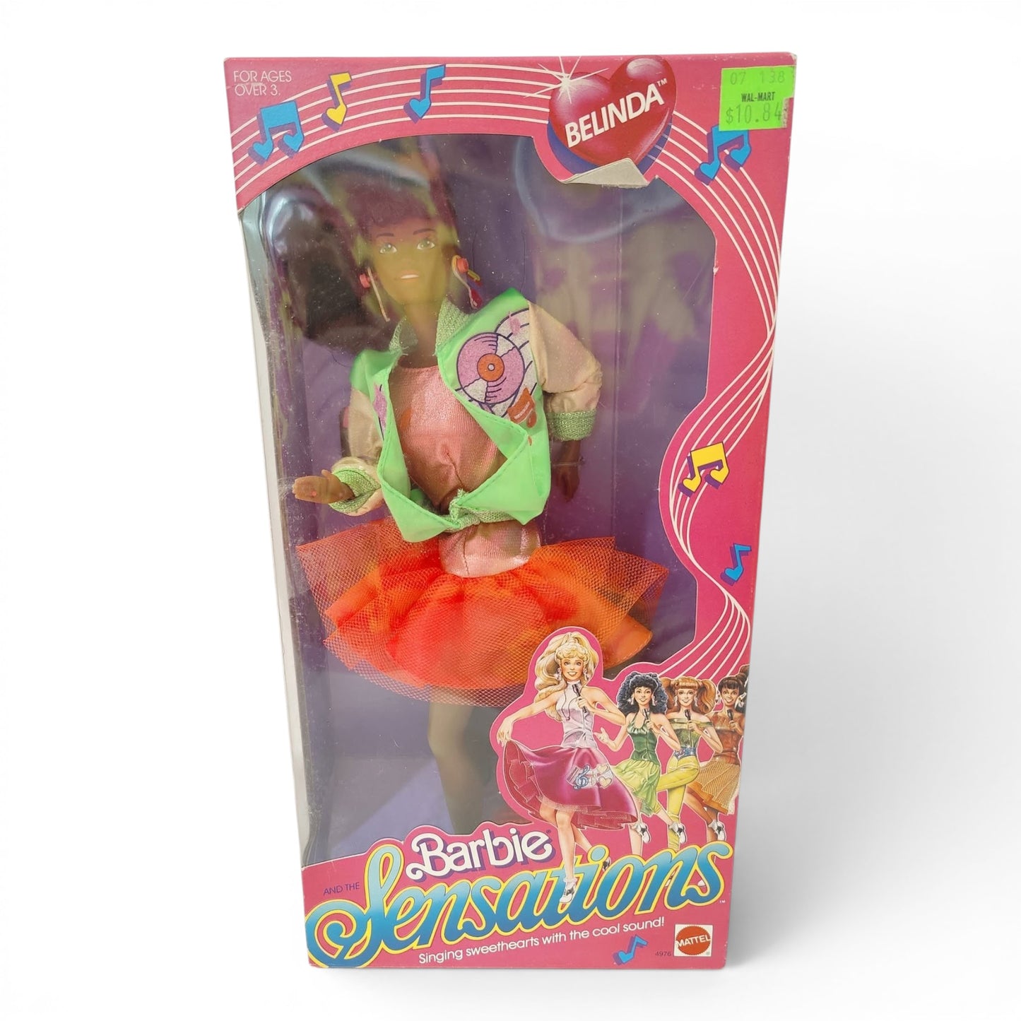 1988 Barbie Barbie and the Sensations Belinda doll — Front view