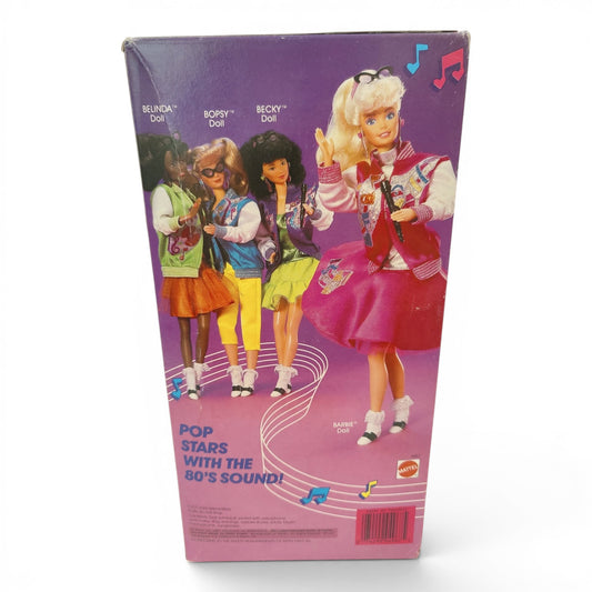 1988 Barbie Barbie and the Sensations Bopsy doll — Back view