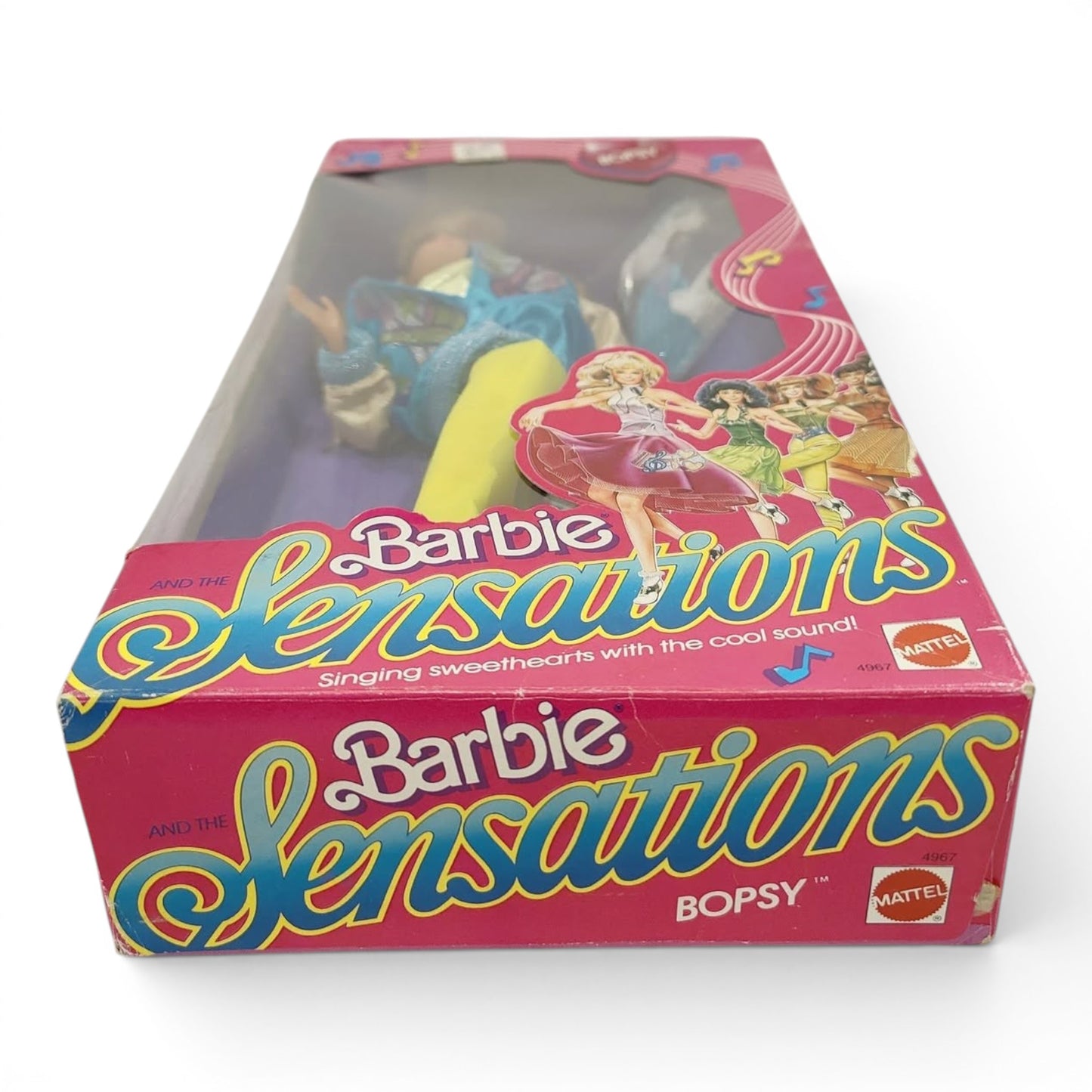 1988 Barbie Barbie and the Sensations Bopsy doll — Bottom view