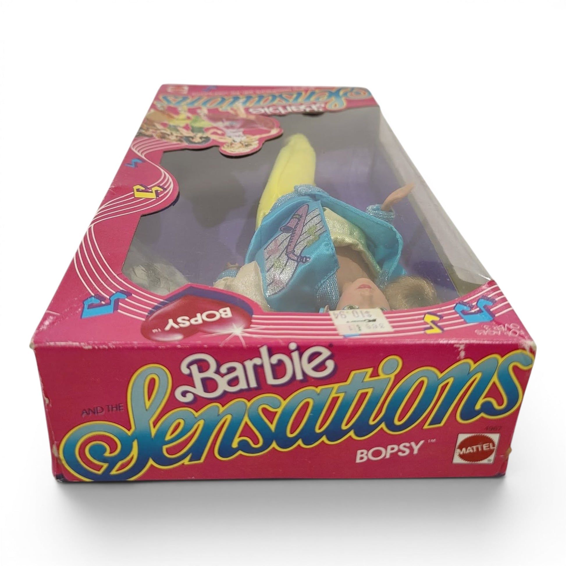 1988 Barbie Barbie and the Sensations Bopsy doll — Top view
