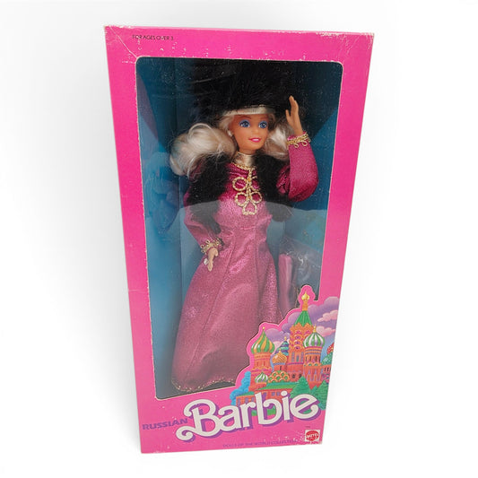 1988 Barbie Dolls of the World Russian doll — Front view