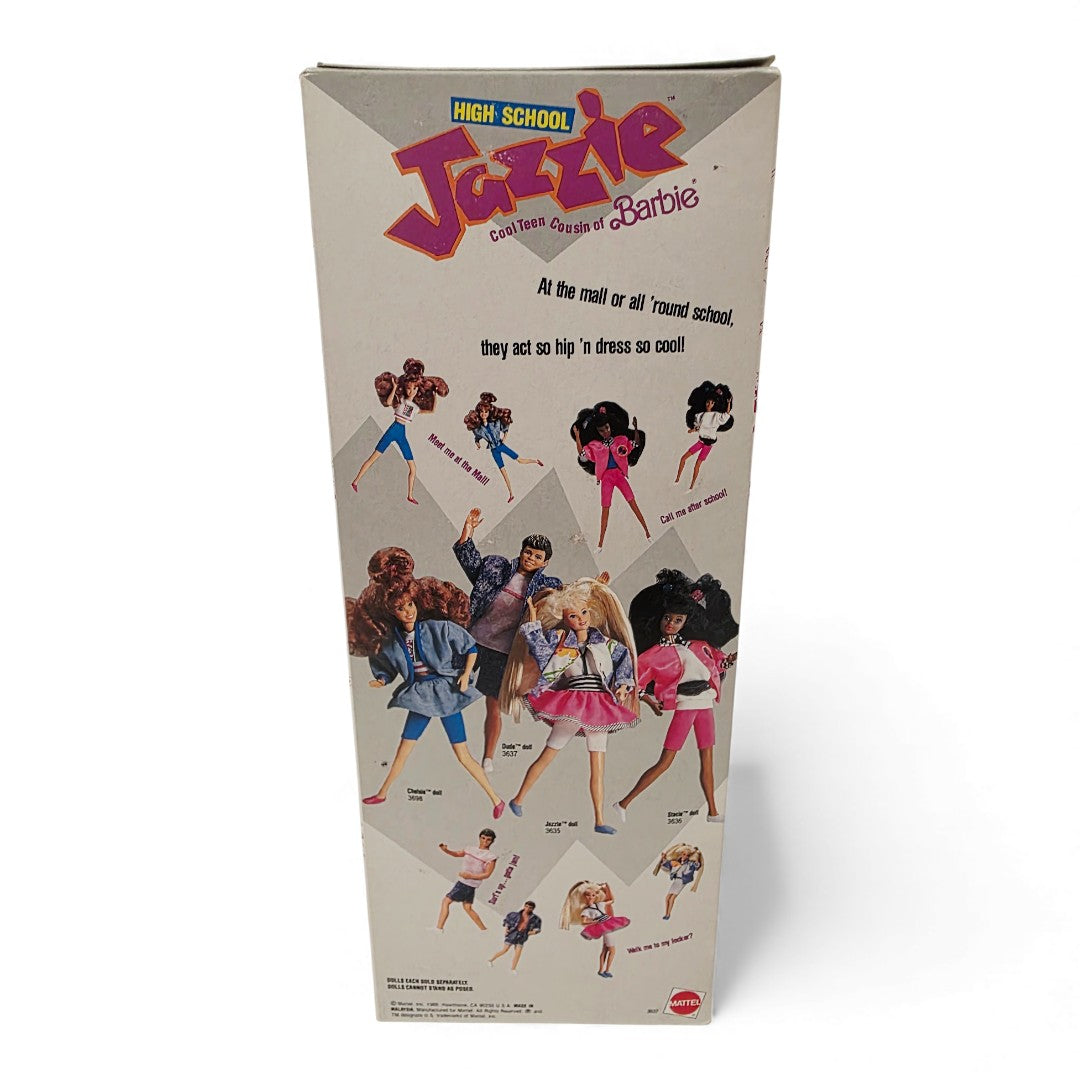 1988 Barbie Jazzie Dude doll — Back view