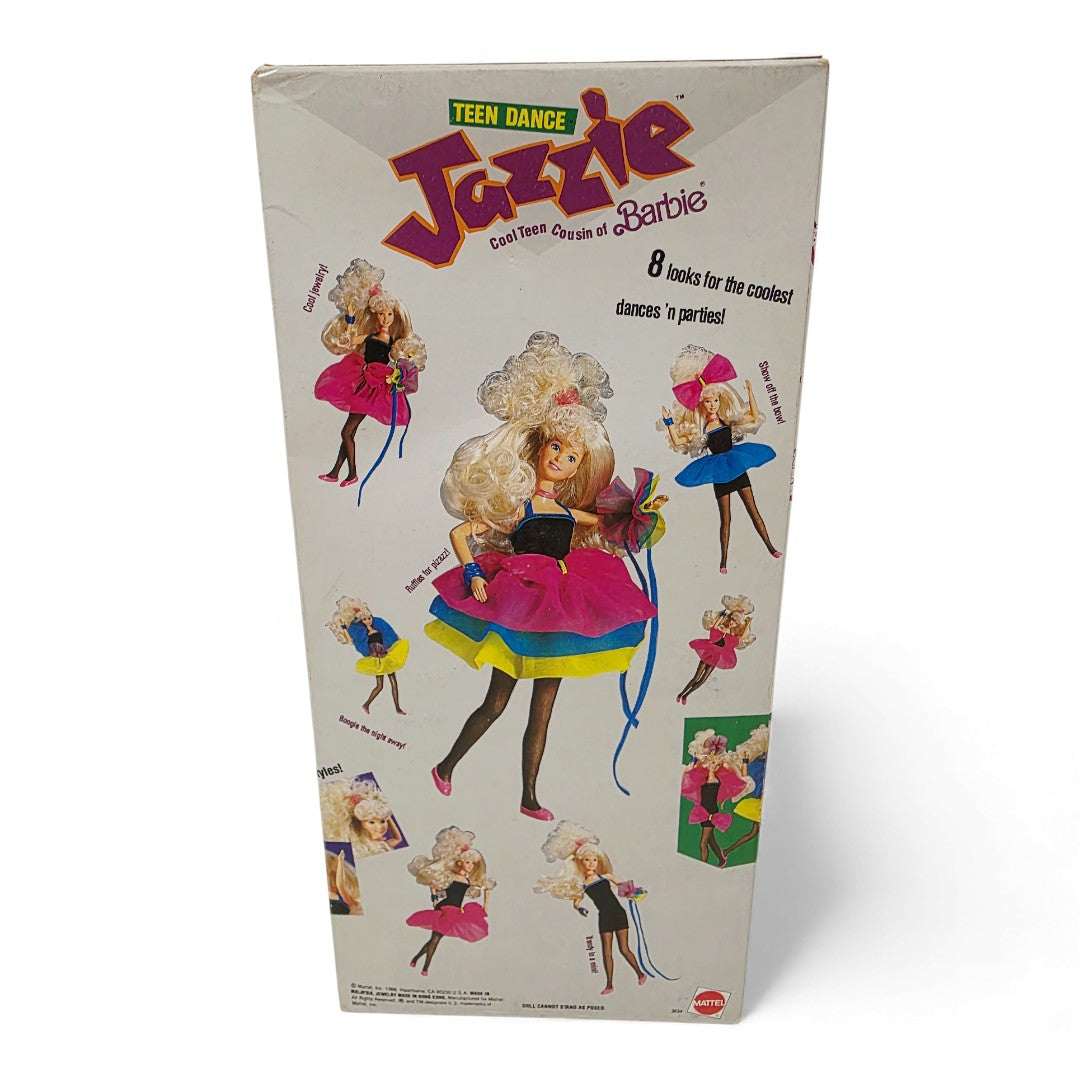 1988 Barbie Jazzie Jazzie doll — Back view