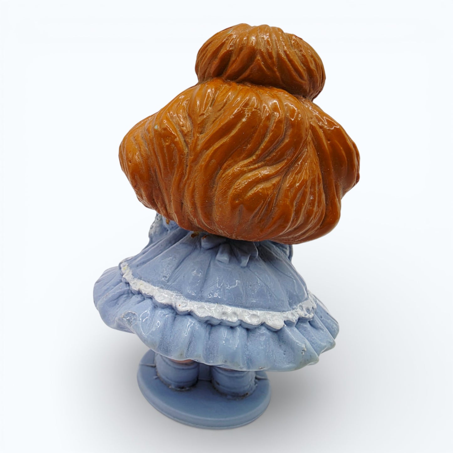 Vintage 1980s mini pvc figure. Series 1 Miniatures. Betty Berry. 2.5". Back view.