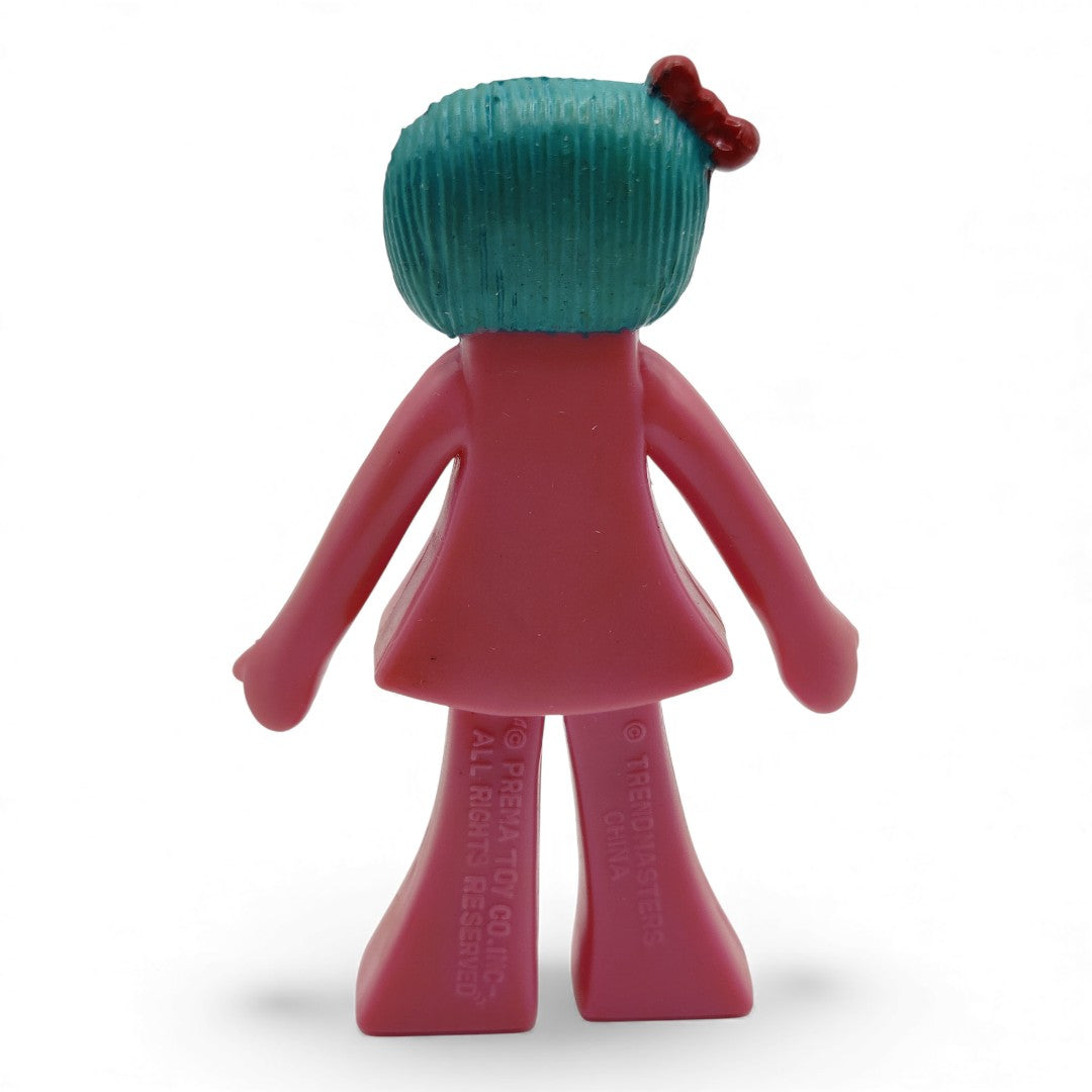 1988 Gumby Gumby Adventures Bendable Figure Range Minga mini pvc figure — Back view