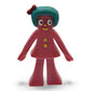 1988 Gumby Gumby Adventures Bendable Figure Range Minga mini pvc figure — Front view