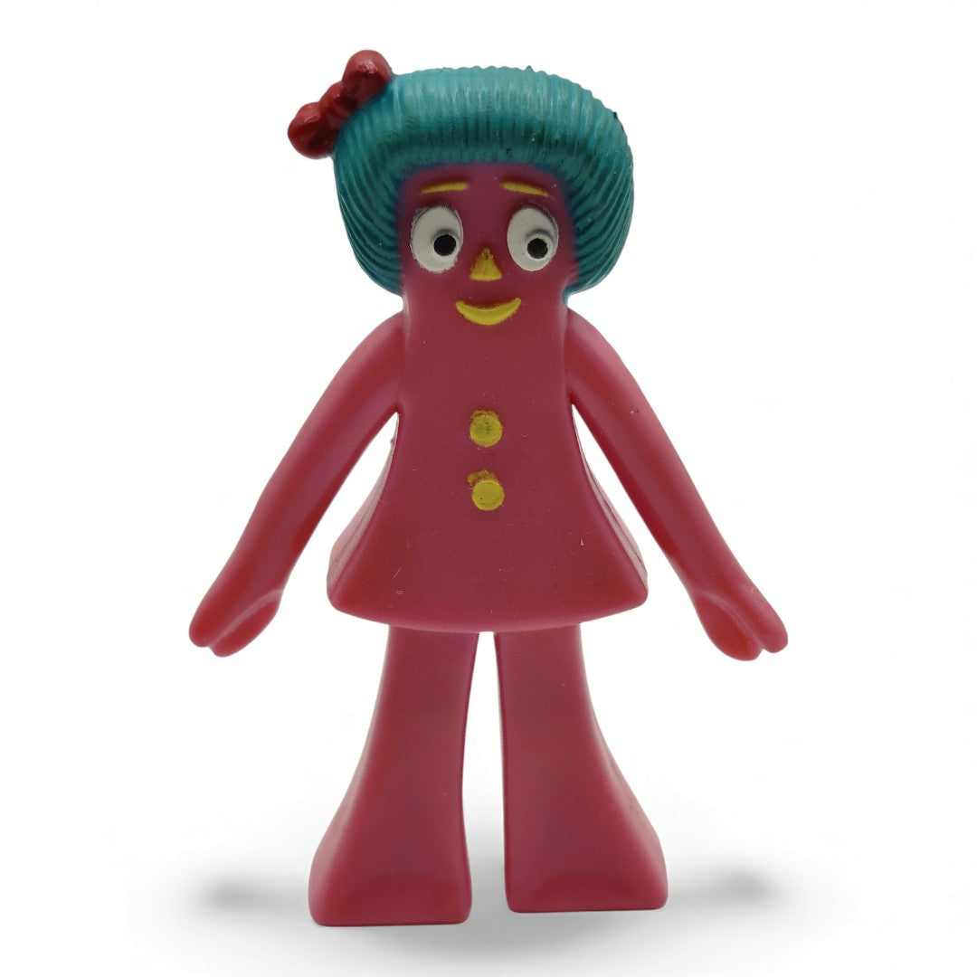 1988 Gumby Gumby Adventures Bendable Figure Range Minga mini pvc figure — Front view