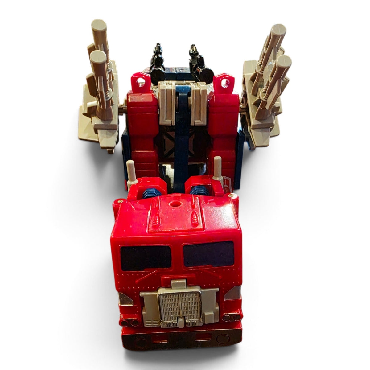 1988 Transformers Power Master Optimus Prime Close-up 3 view
