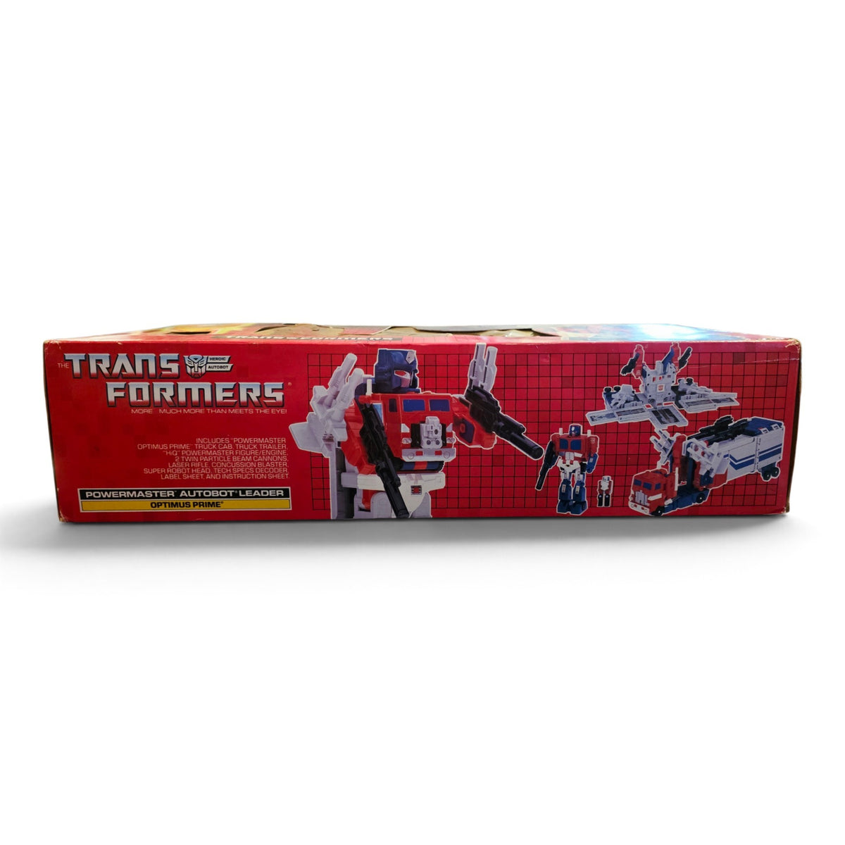 1988 Transformers Power Master Optimus Prime Close-up 4 view