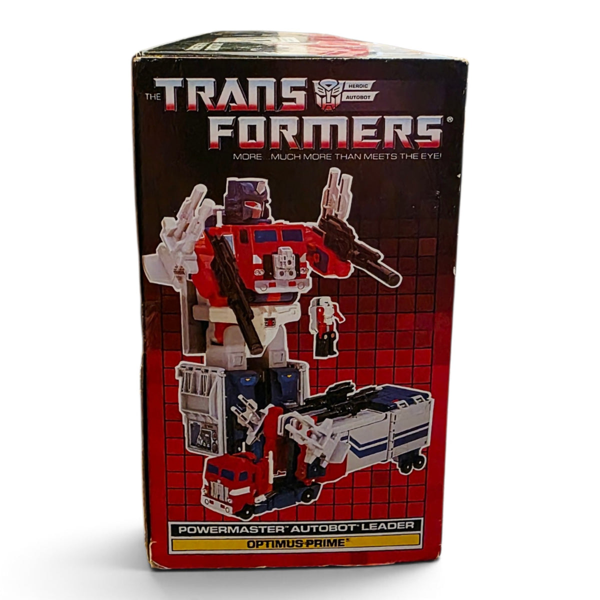 1988 Transformers Power Master Optimus Prime Close-up 8 view