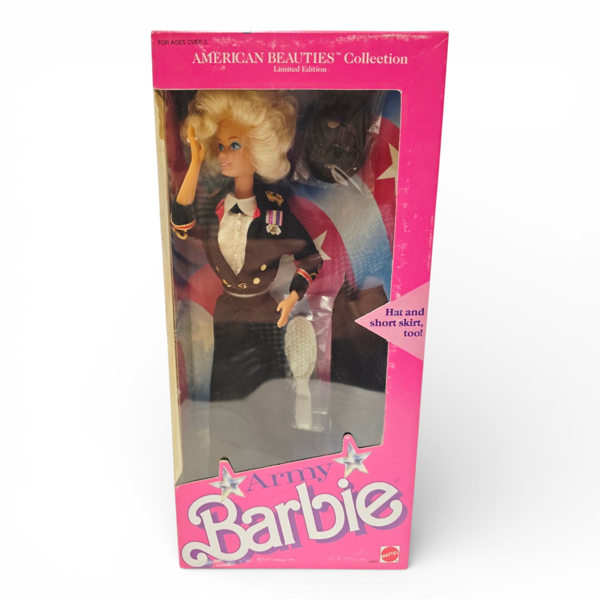1989 Barbie American Beauties Army Doll doll — Front view
