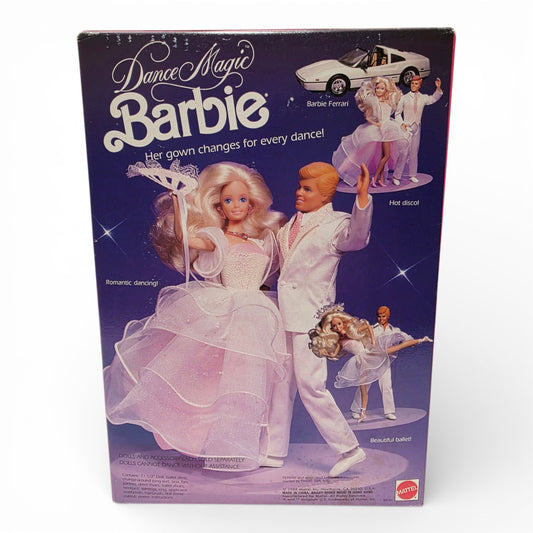 1989 Barbie Dance Magic doll — Back view