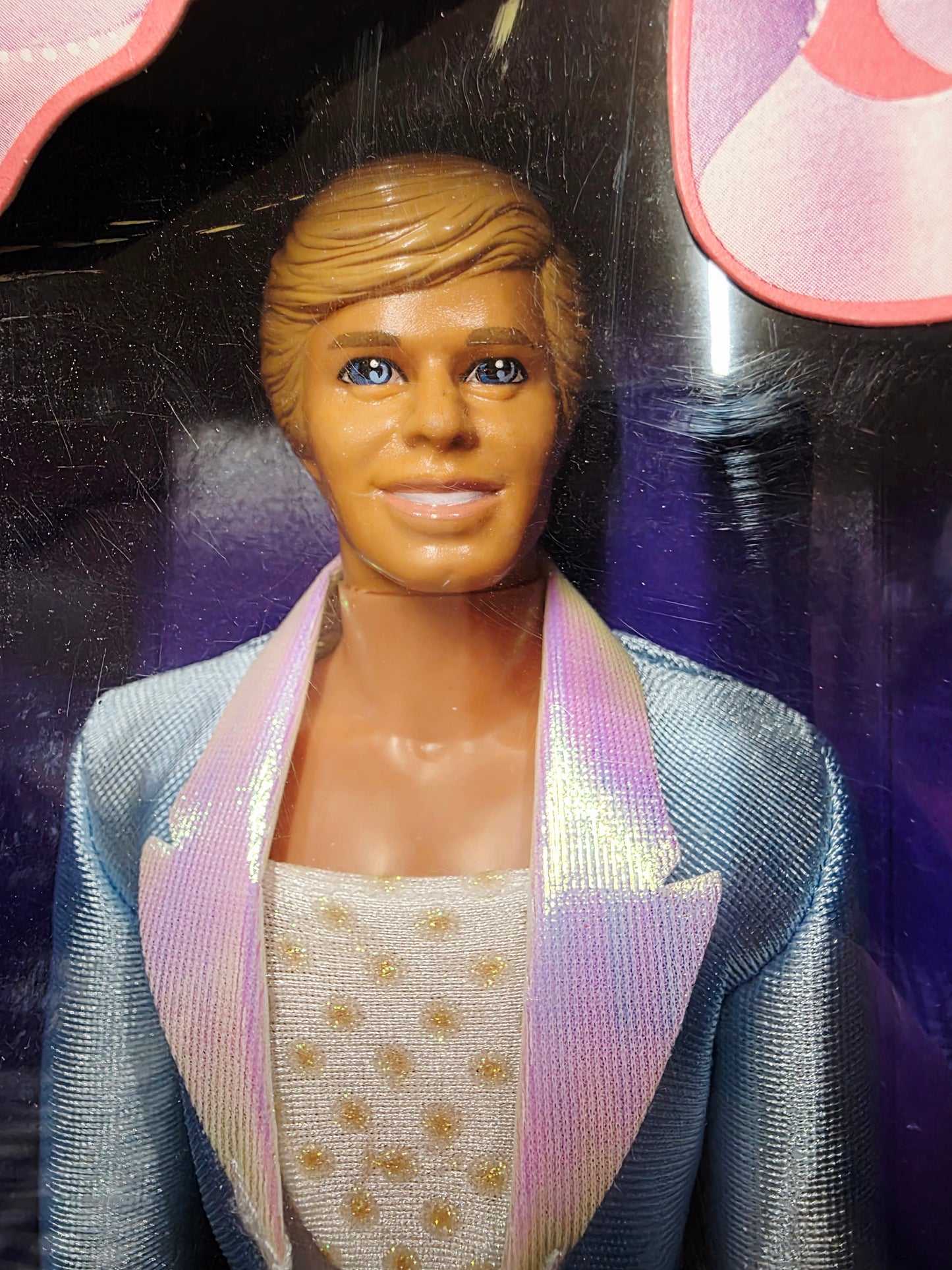 1989 Barbie My First Ken Ken doll — Face close-up