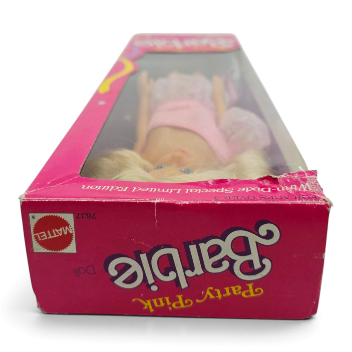 1989 Barbie Winn-Dixie Exclusive Party Pink Top view