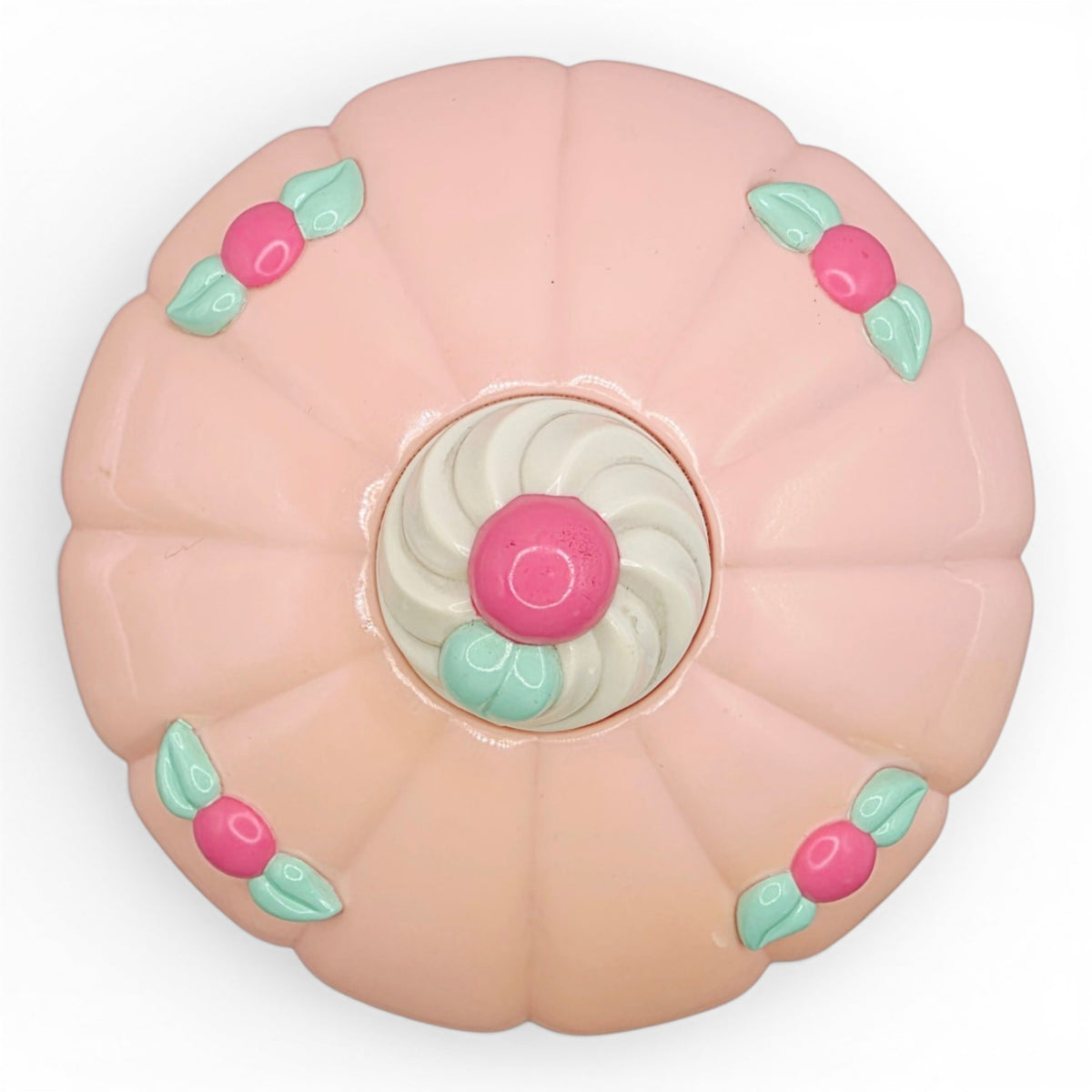 1989 Cherry Merry Muffin Cherry Go Round Carousel Close-up 1 view