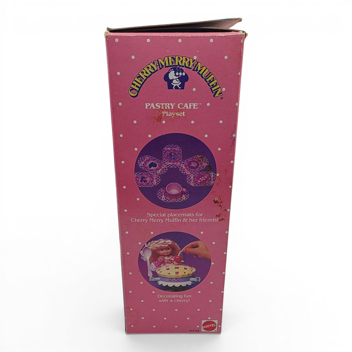 1989 Cherry Merry Muffin Second Series Pastry Cafe Playset Left view