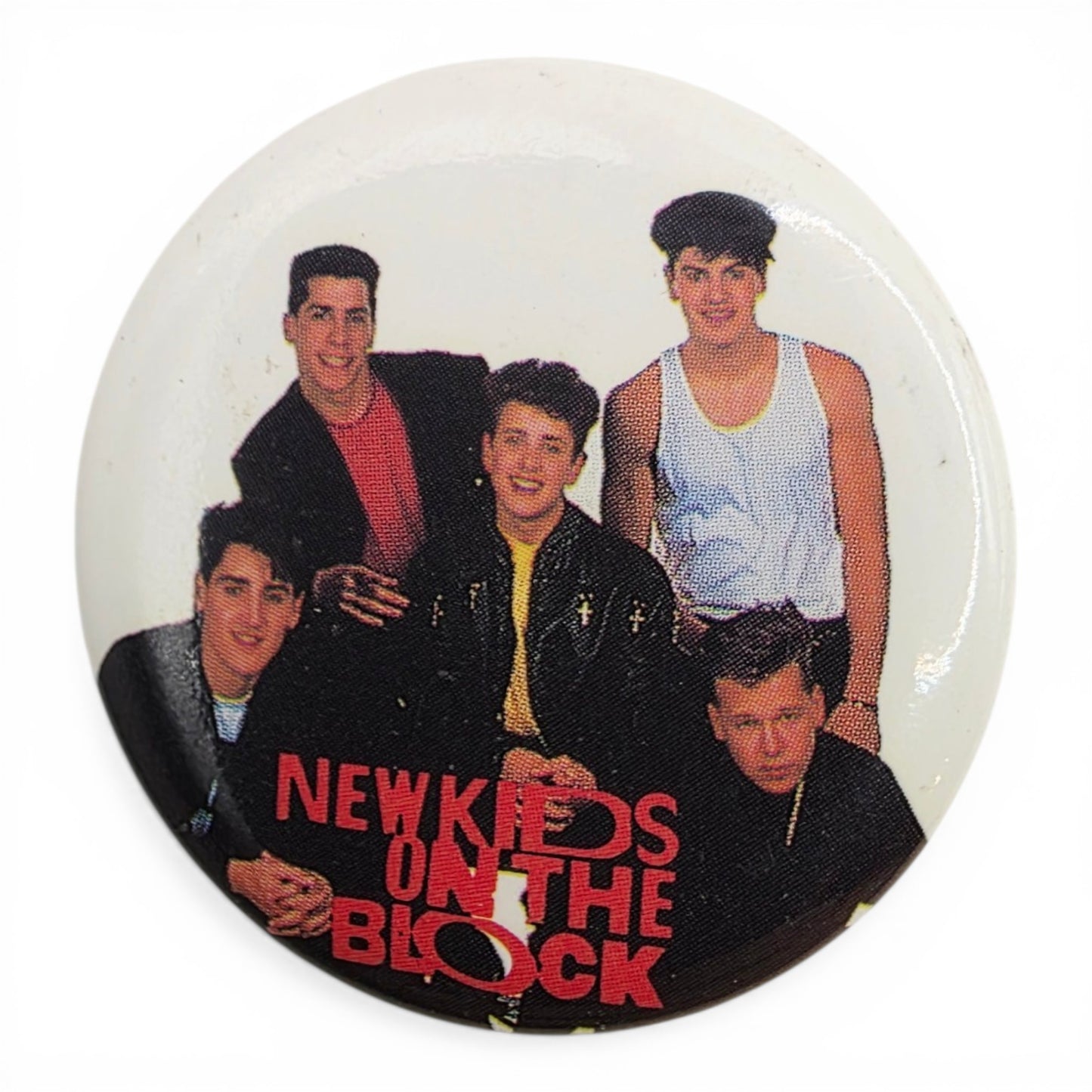 1989 – NKOTB – Pick Your Fave! 4cm Badges – NOS
