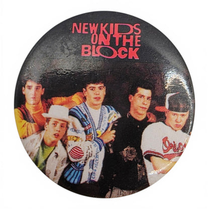 1989 – NKOTB – Pick Your Fave! 4cm Badges – NOS