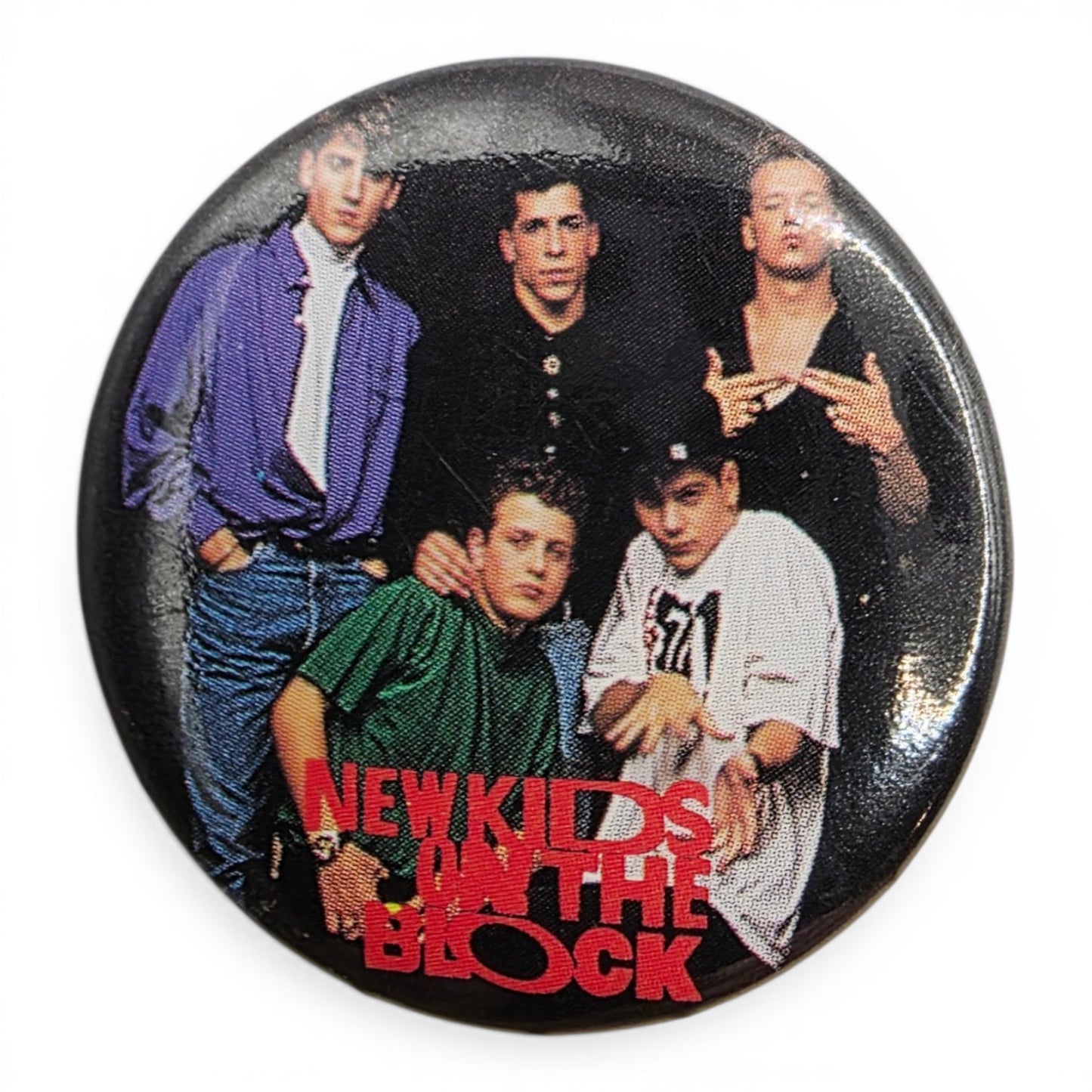 1989 – NKOTB – Pick Your Fave! 4cm Badges – NOS