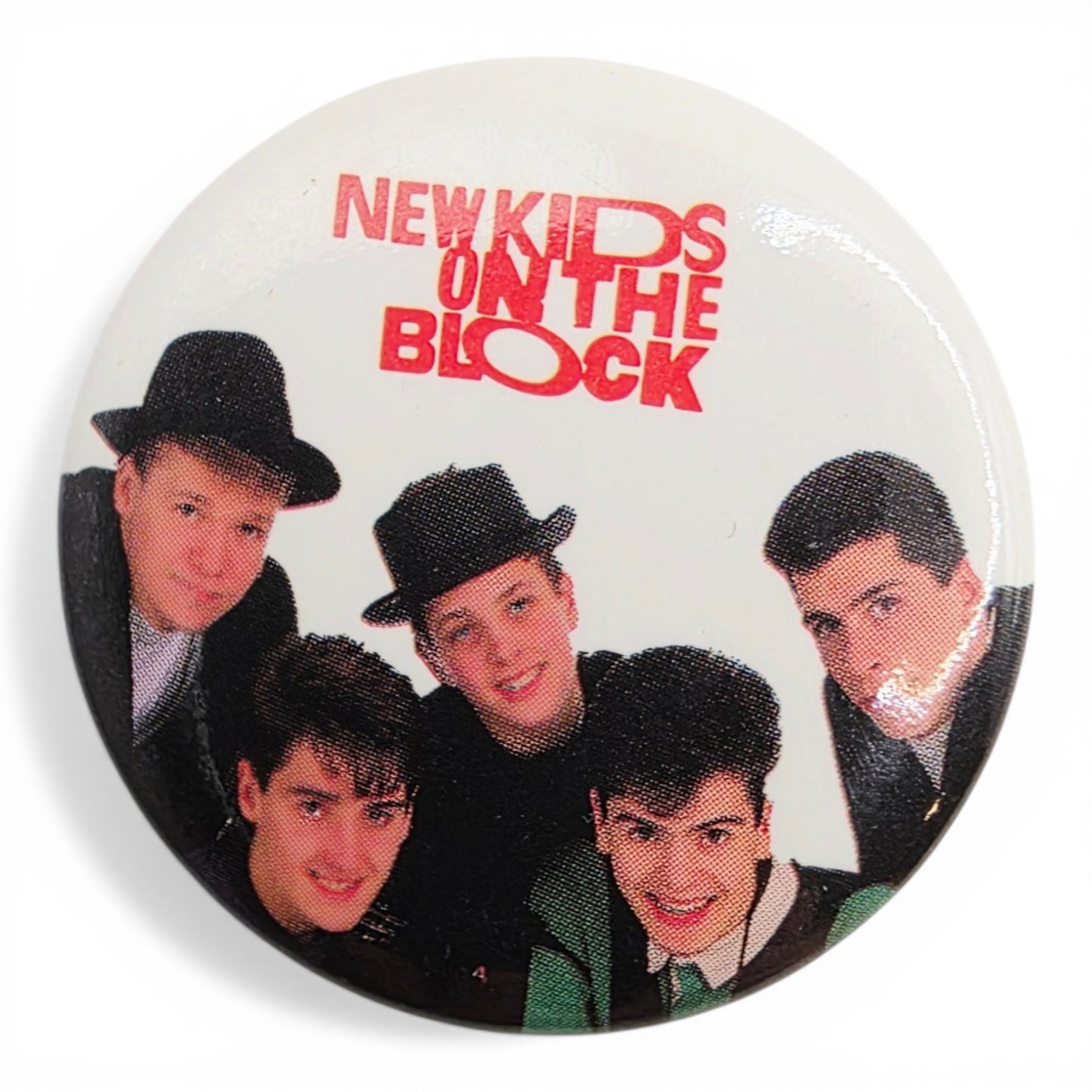 1989 – NKOTB – Pick Your Fave! 4cm Badges – NOS