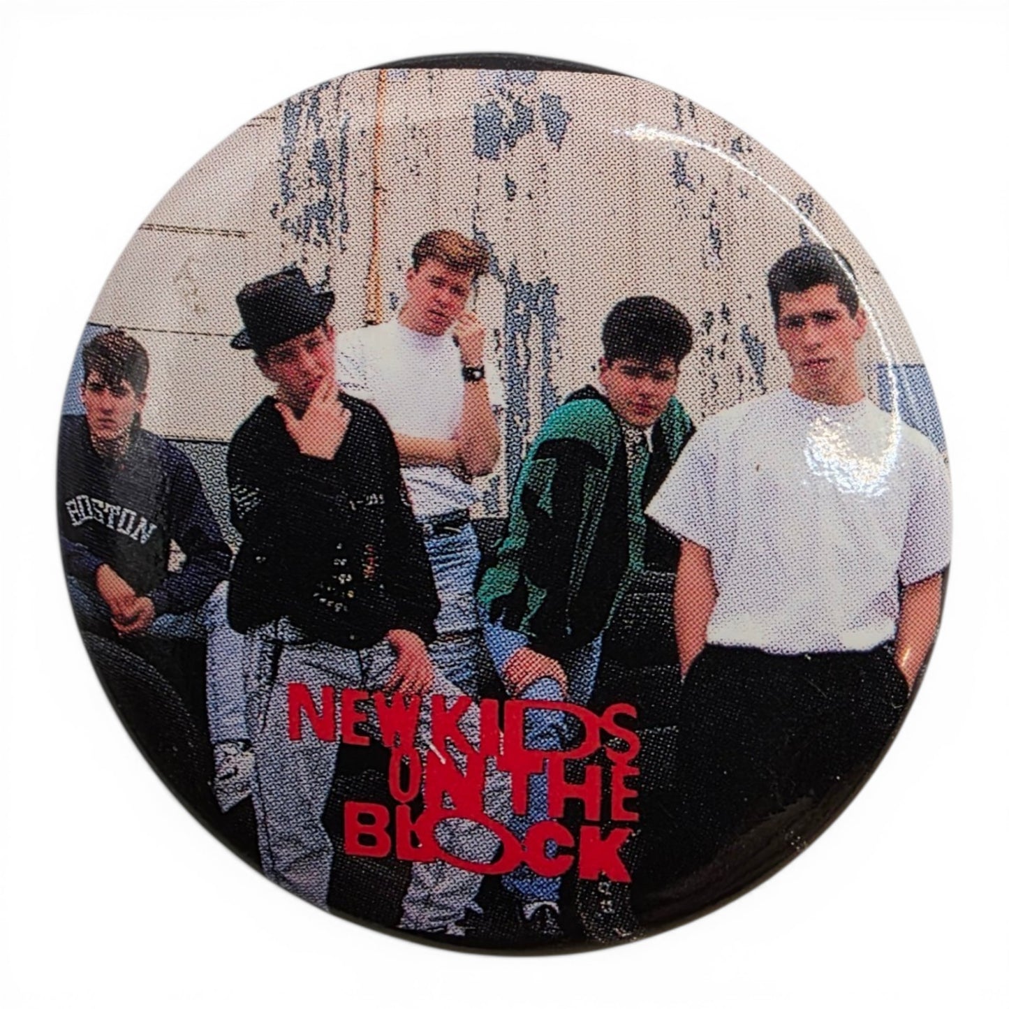 1989 – NKOTB – Pick Your Fave! 4cm Badges – NOS