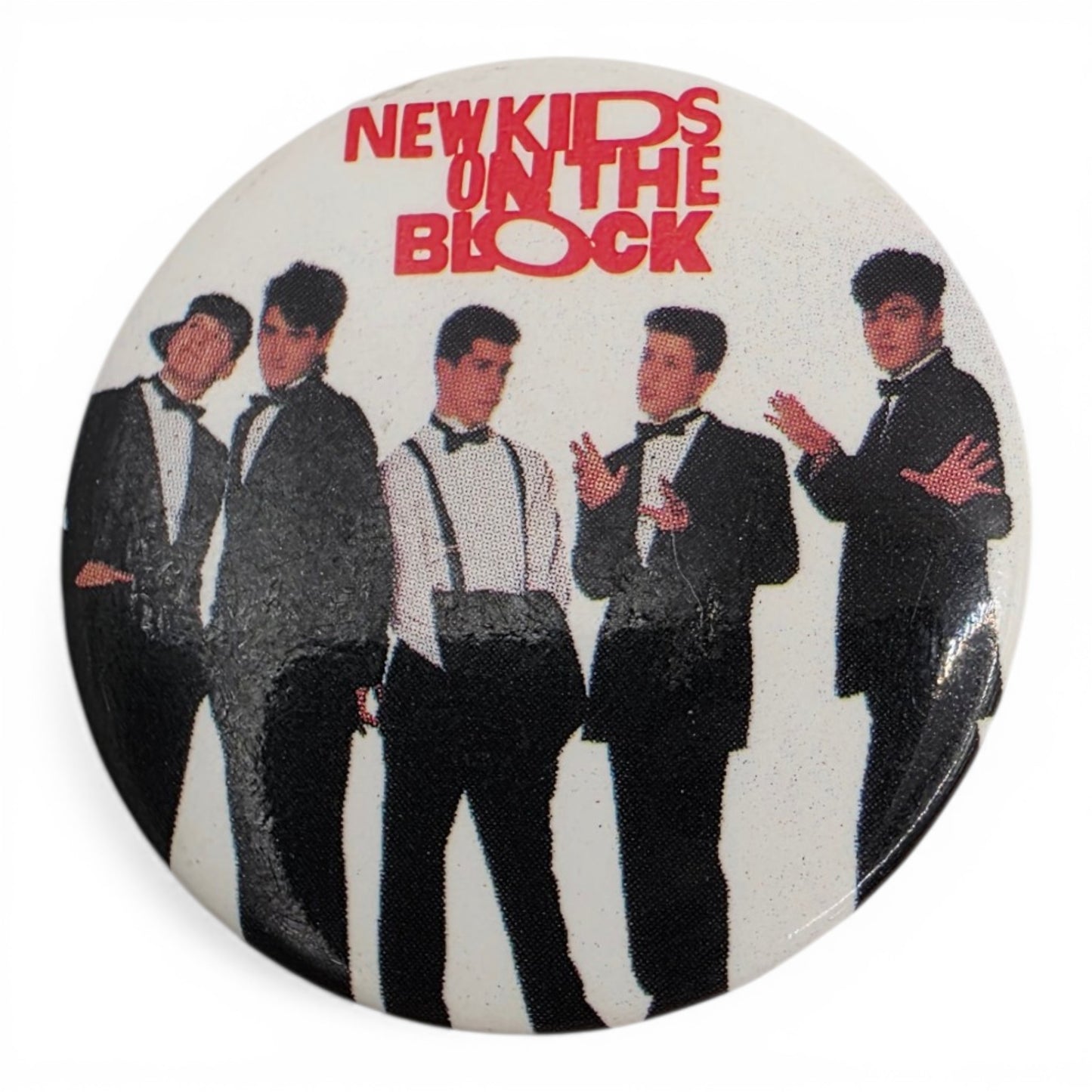 1989 – NKOTB – Pick Your Fave! 4cm Badges – NOS