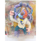 1989 Teenage Mutant Ninja Turtles Baxter Stockman action figure — Face close-up