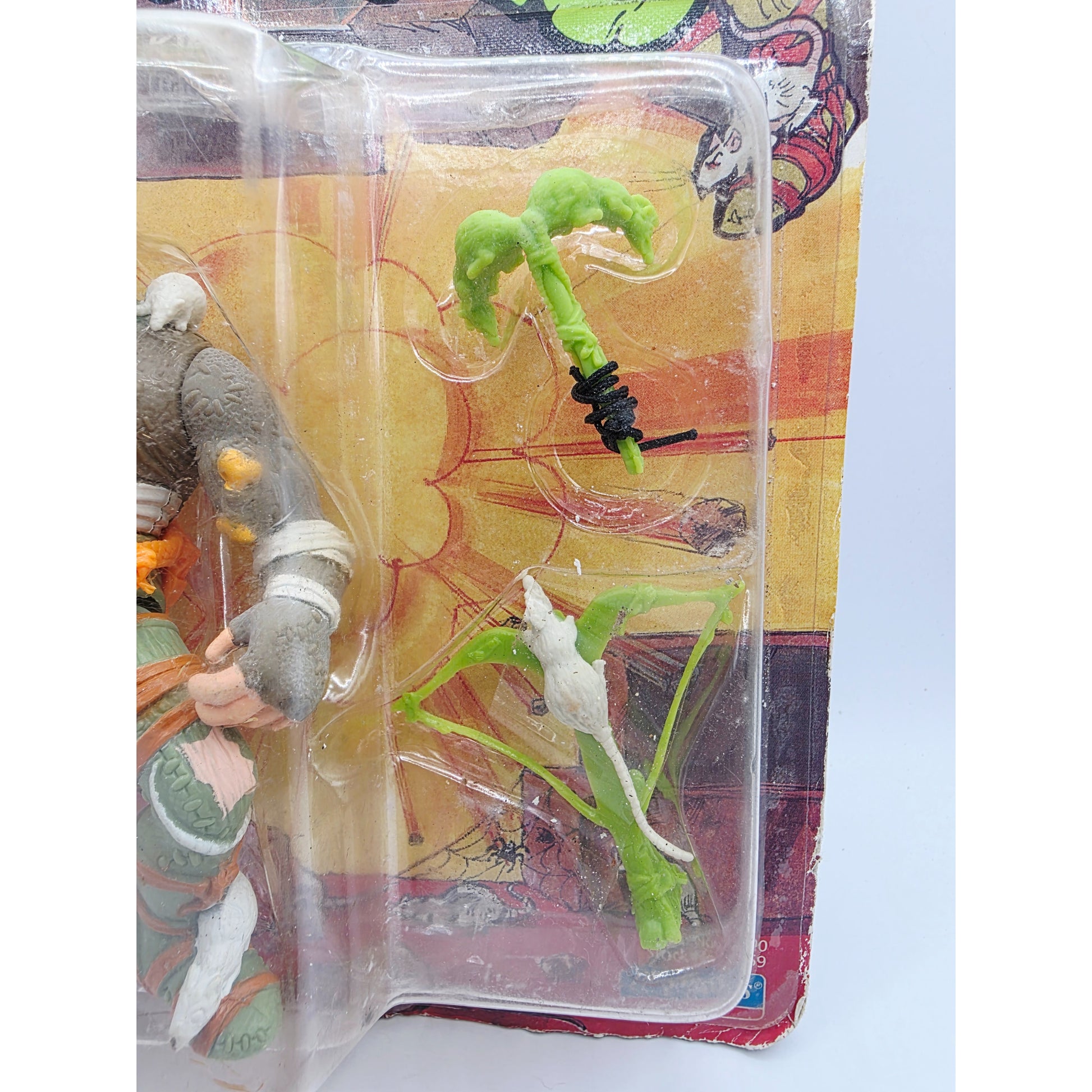 1989 Teenage Mutant Ninja Turtles Rat King action figure — Close-up 1