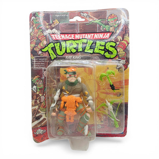 1989 Teenage Mutant Ninja Turtles Rat King action figure — Front view