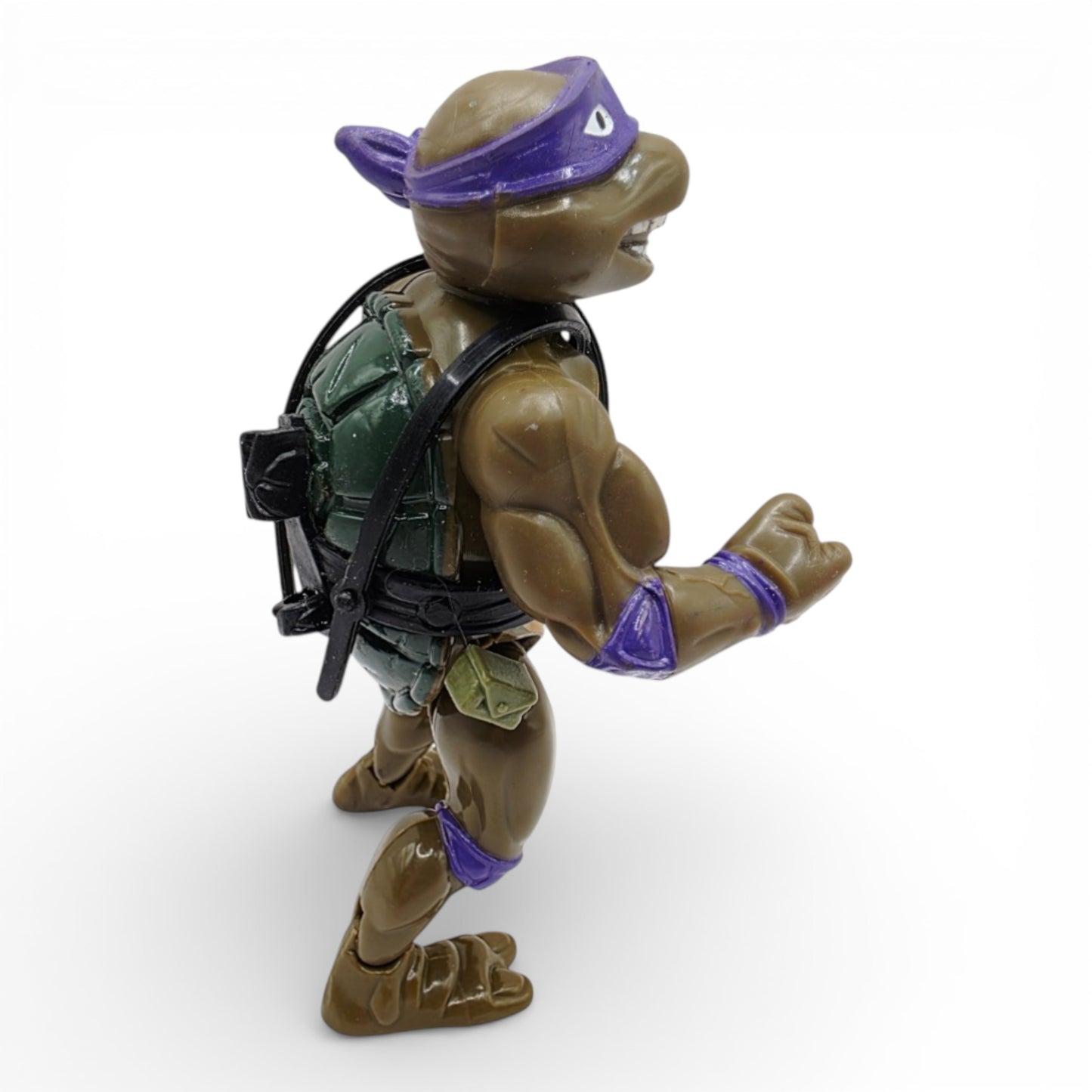 Vintage 1980s action figure. Sewer Swimmin'. Donatello. TMNT. Right view.