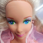 1990 Barbie Iconic 90s Doll Costume Ball Face view