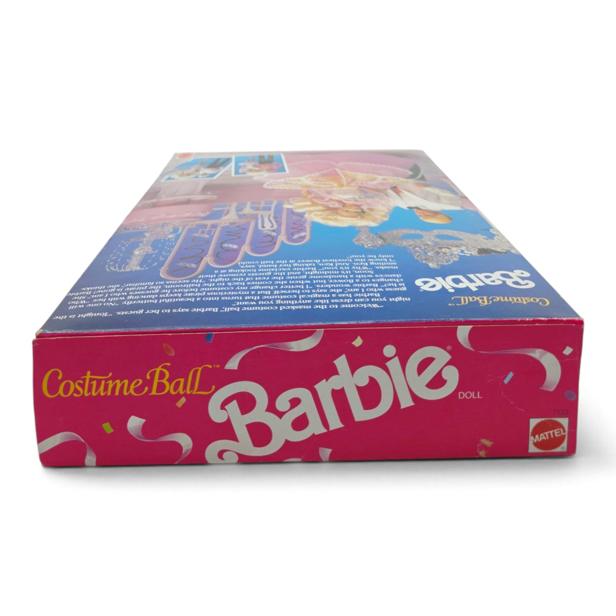 1990 Barbie Iconic 90s Doll Costume Ball Top view