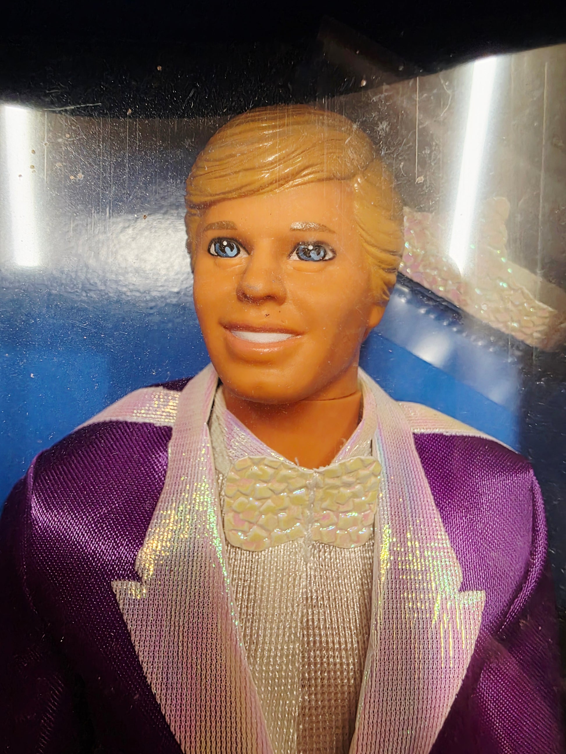 1990 Barbie My First Ken Ken doll — Face close-up