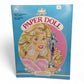 Vintage 1990s paper doll book. Vintage Paper Doll Book. Superstar Barbie. Front view.