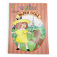 Vintage 1990s paper doll book. Vintage Paper Doll Book. Front view.