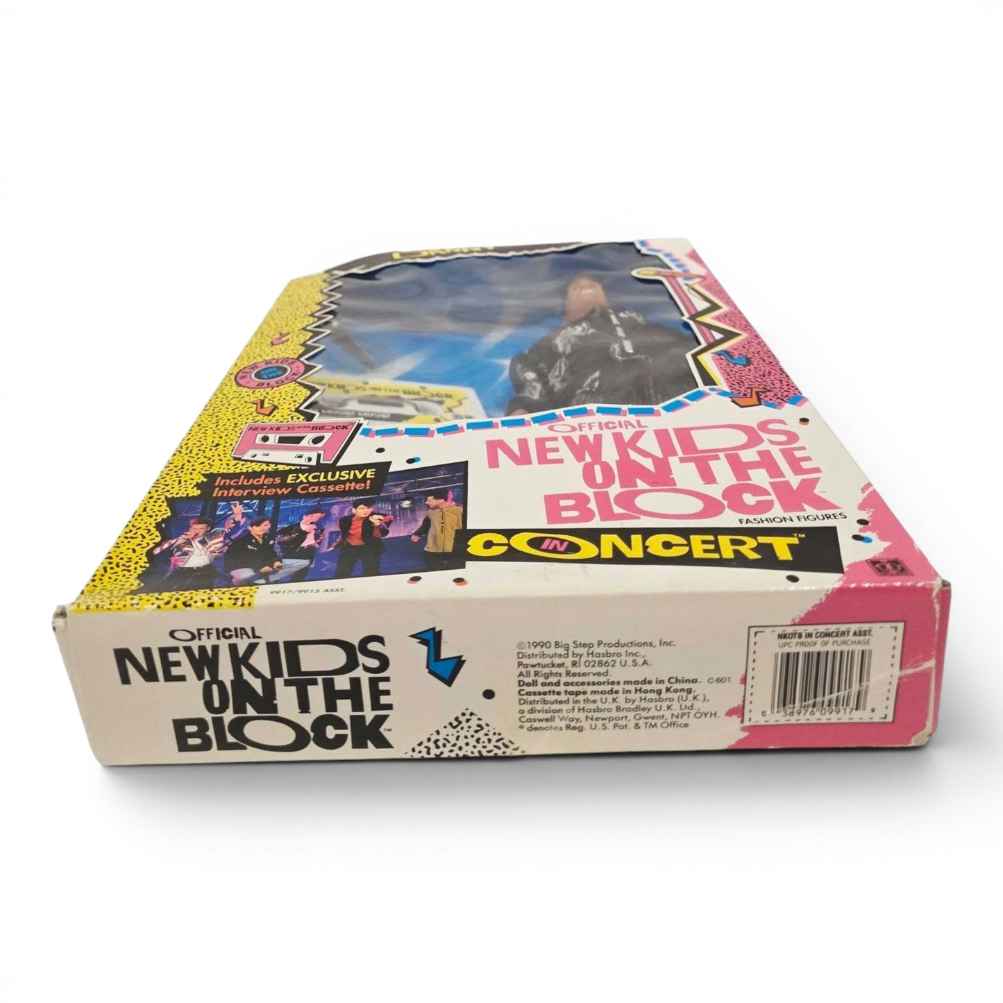 1990 NKOTB NKOTB In Concert Danny Wood doll — Bottom view