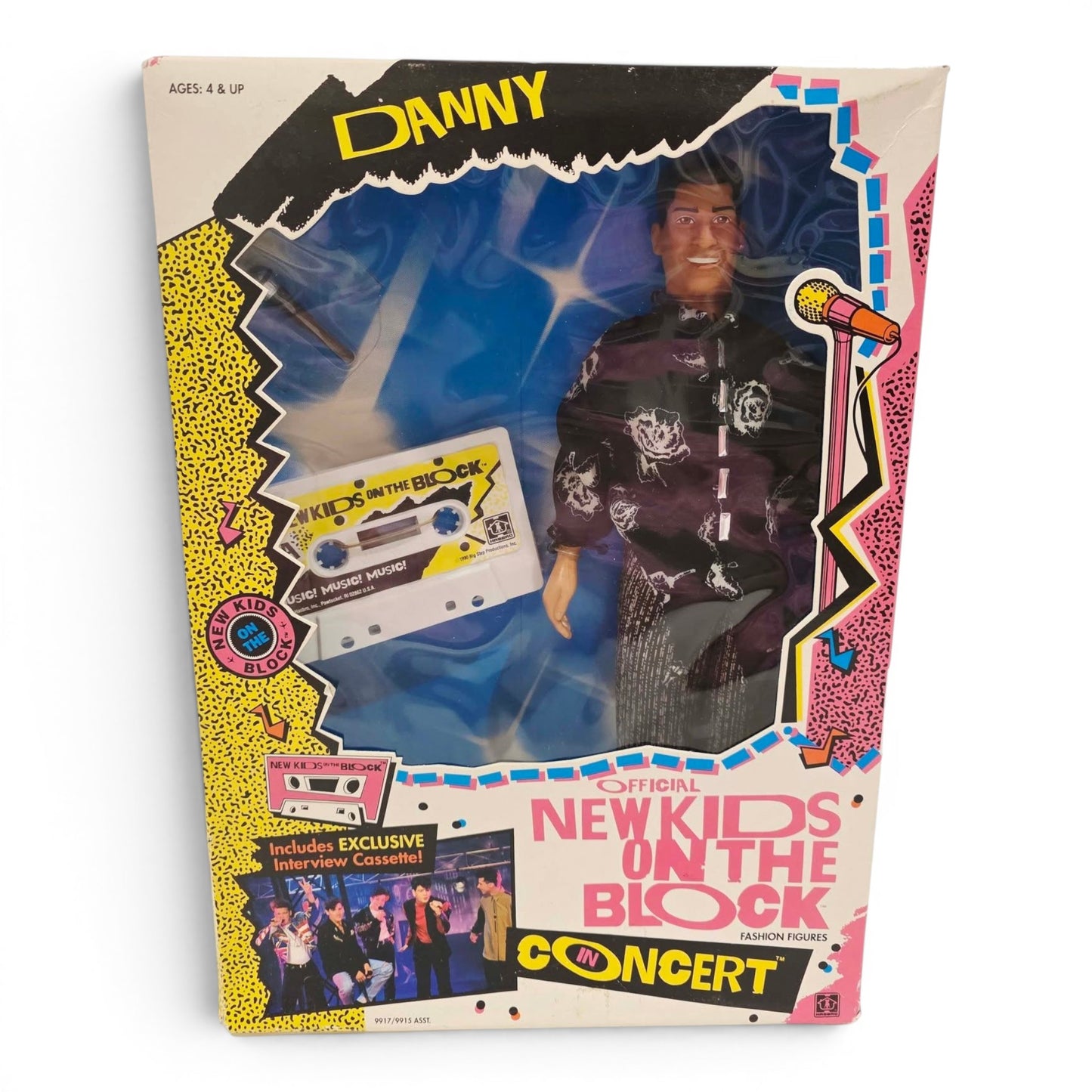 1990 NKOTB NKOTB In Concert Danny Wood doll — Front view
