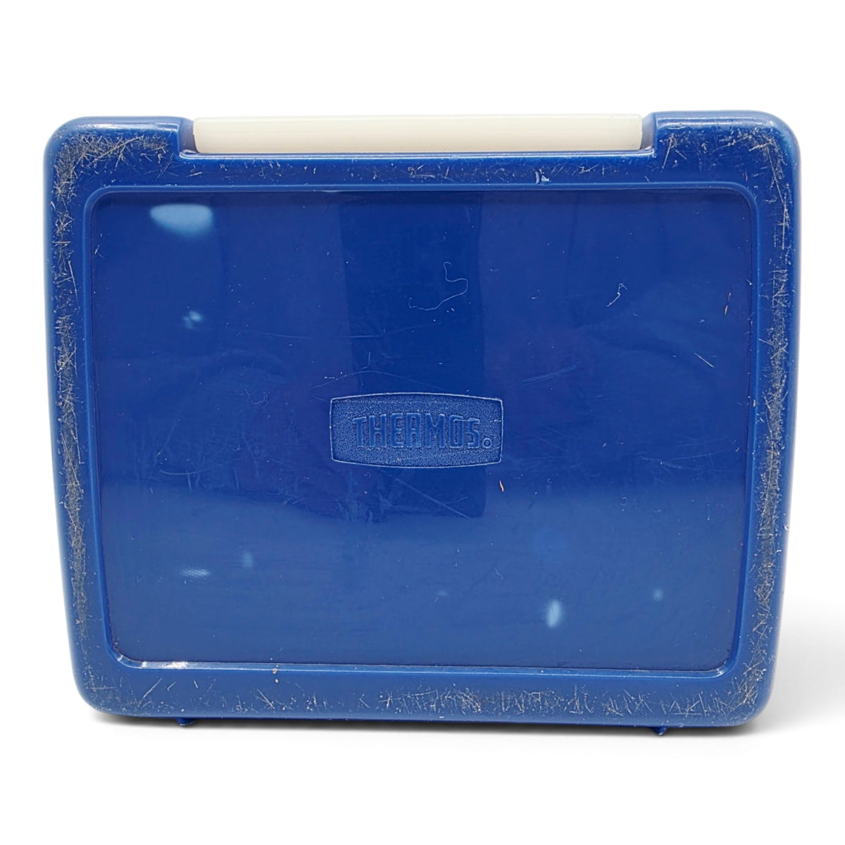 1990 Teenage Mutant Ninja Turtles Lunchbox and Thermos Back view