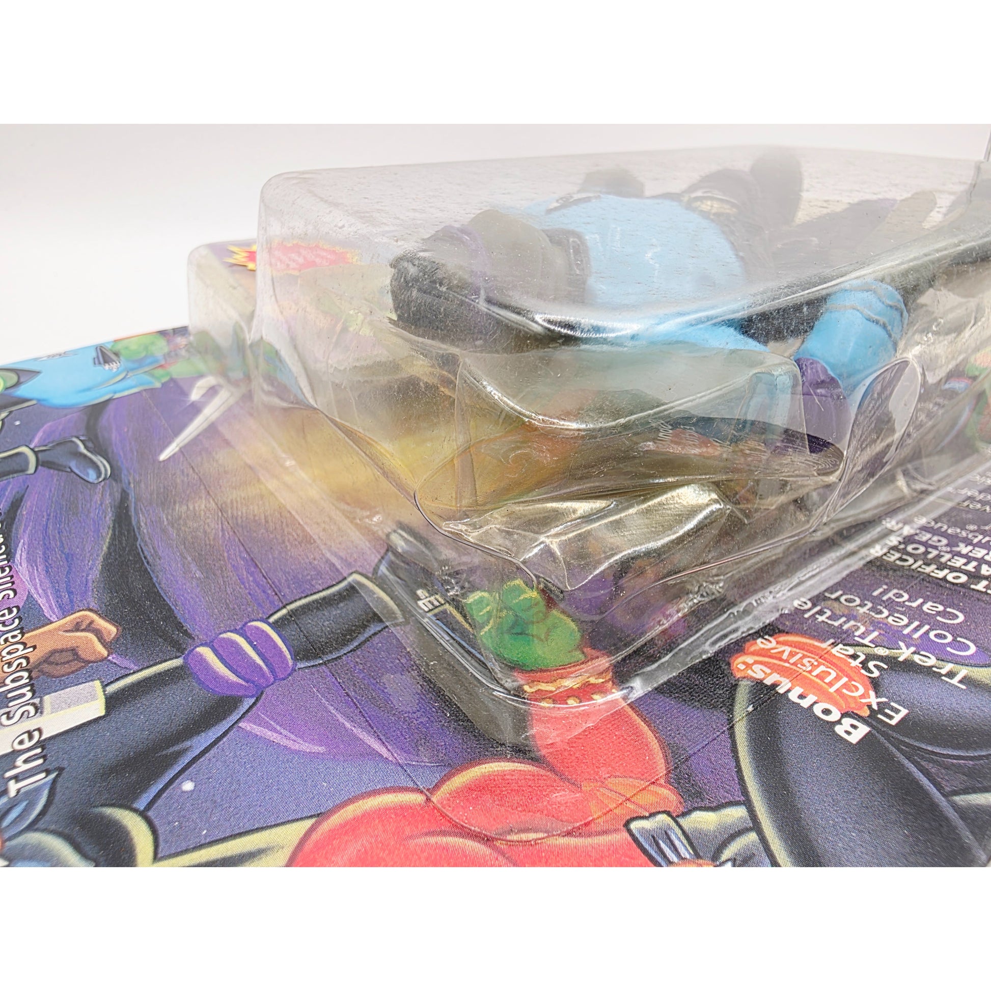 1990 Teenage Mutant Ninja Turtles Scumbug action figure — Close-up 1