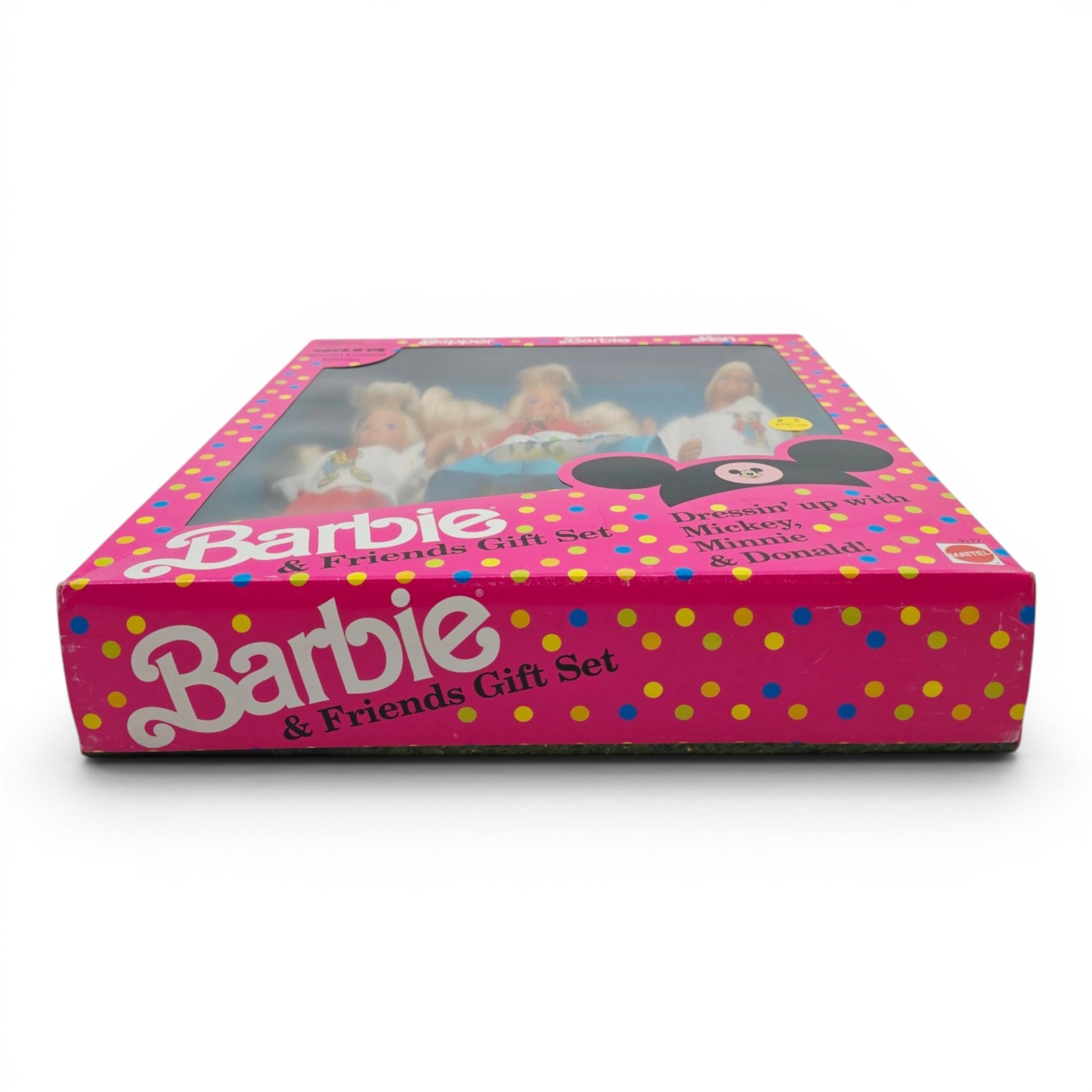 1991 Barbie Barbie and Friends Disney Gift Set Barbie, Ken, Skipper doll giftset — Bottom view