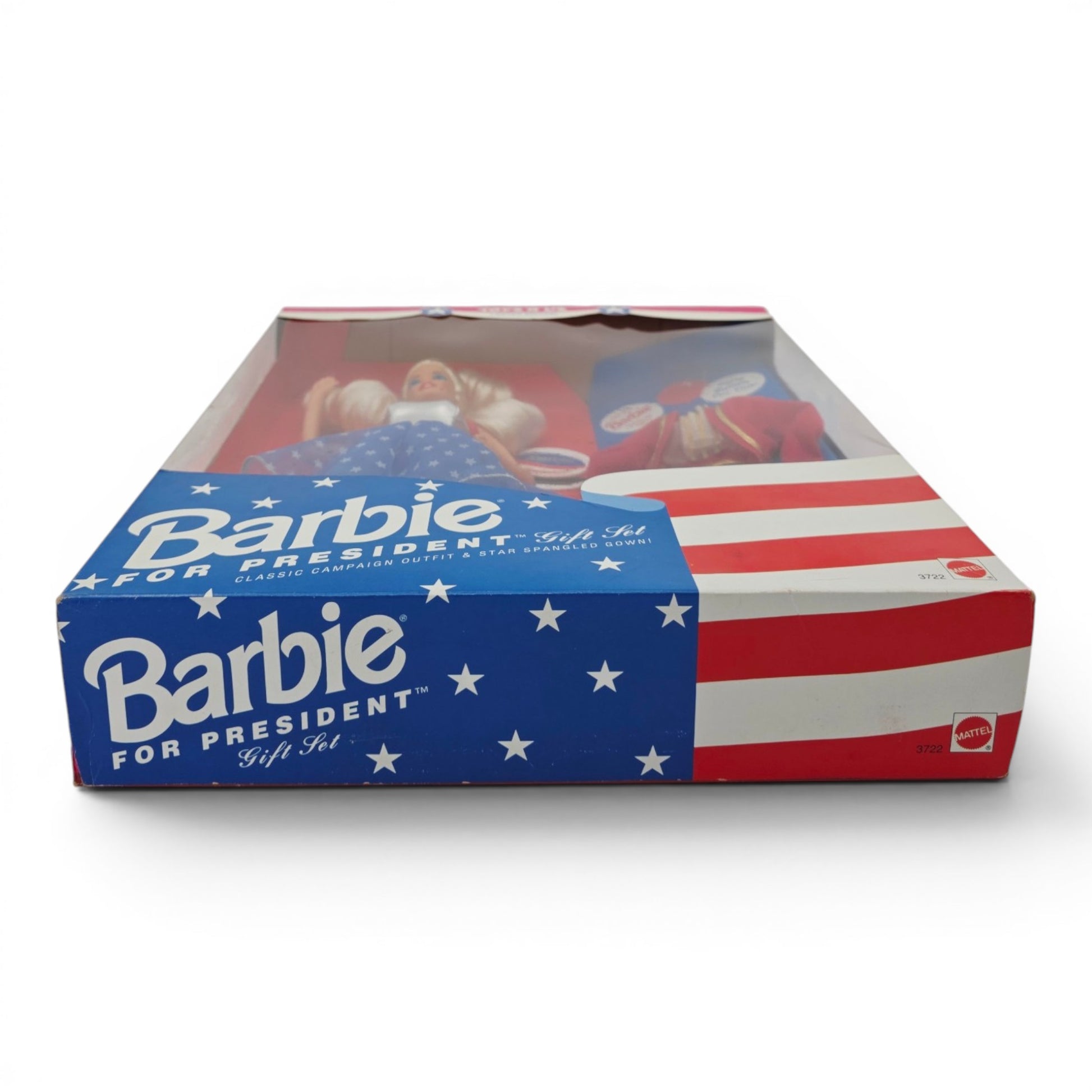 1991 Barbie Barbie for President doll giftset — Bottom view