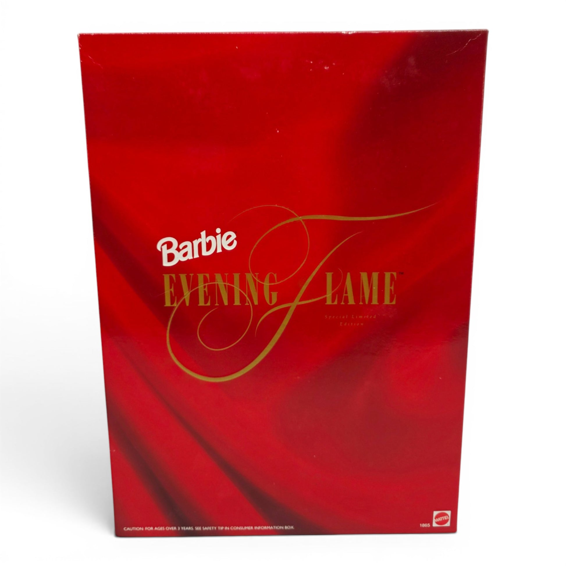 1991 Barbie HSN Special Limited Edition Evening Flame doll — Close-up 1