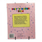 1991 Beauty and the Beast Paint N Marker Book activity book — Back view