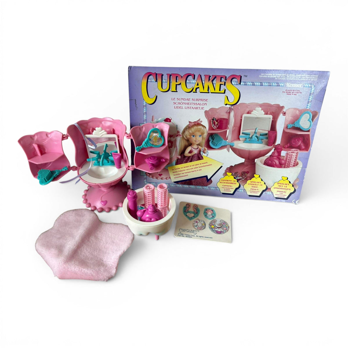 1991 Cupcakes Sundae Surprise Playset Face view