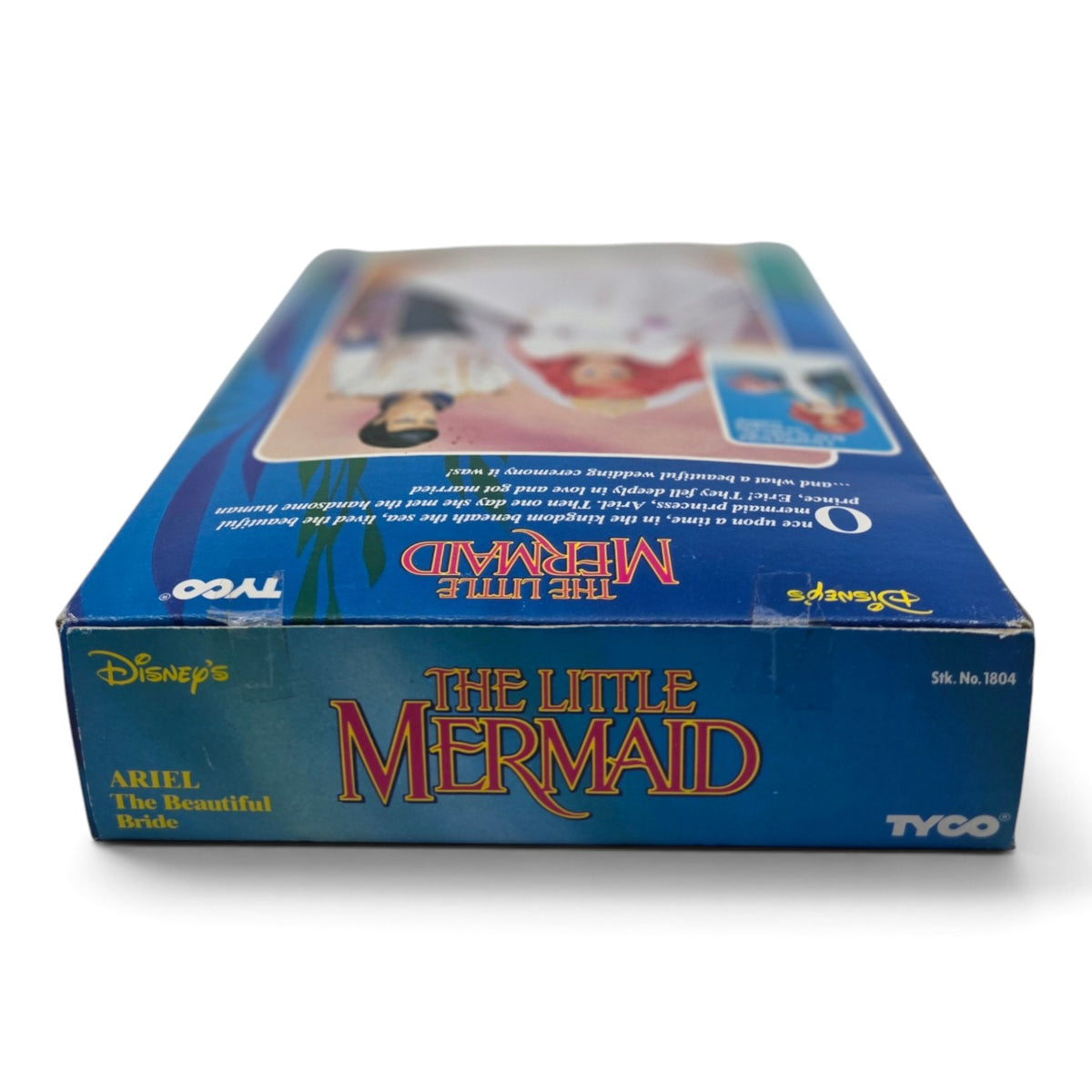 1991 Disney The Little Mermaid Beautiful Bride Ariel Top view