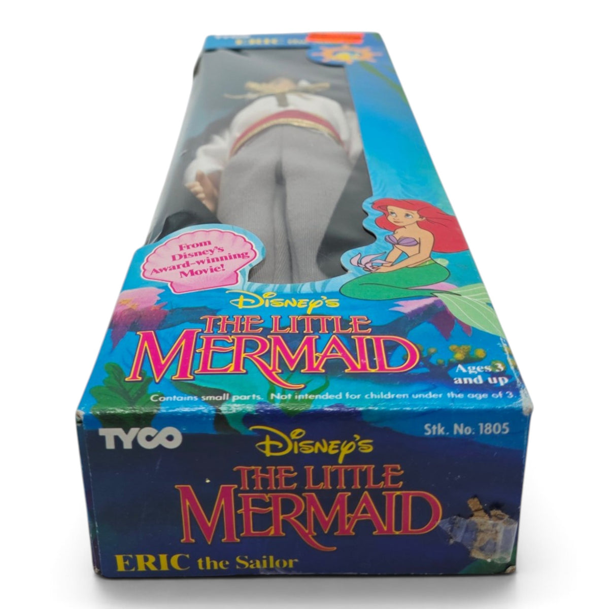 1991 Disney The Little Mermaid Eric Bottom view
