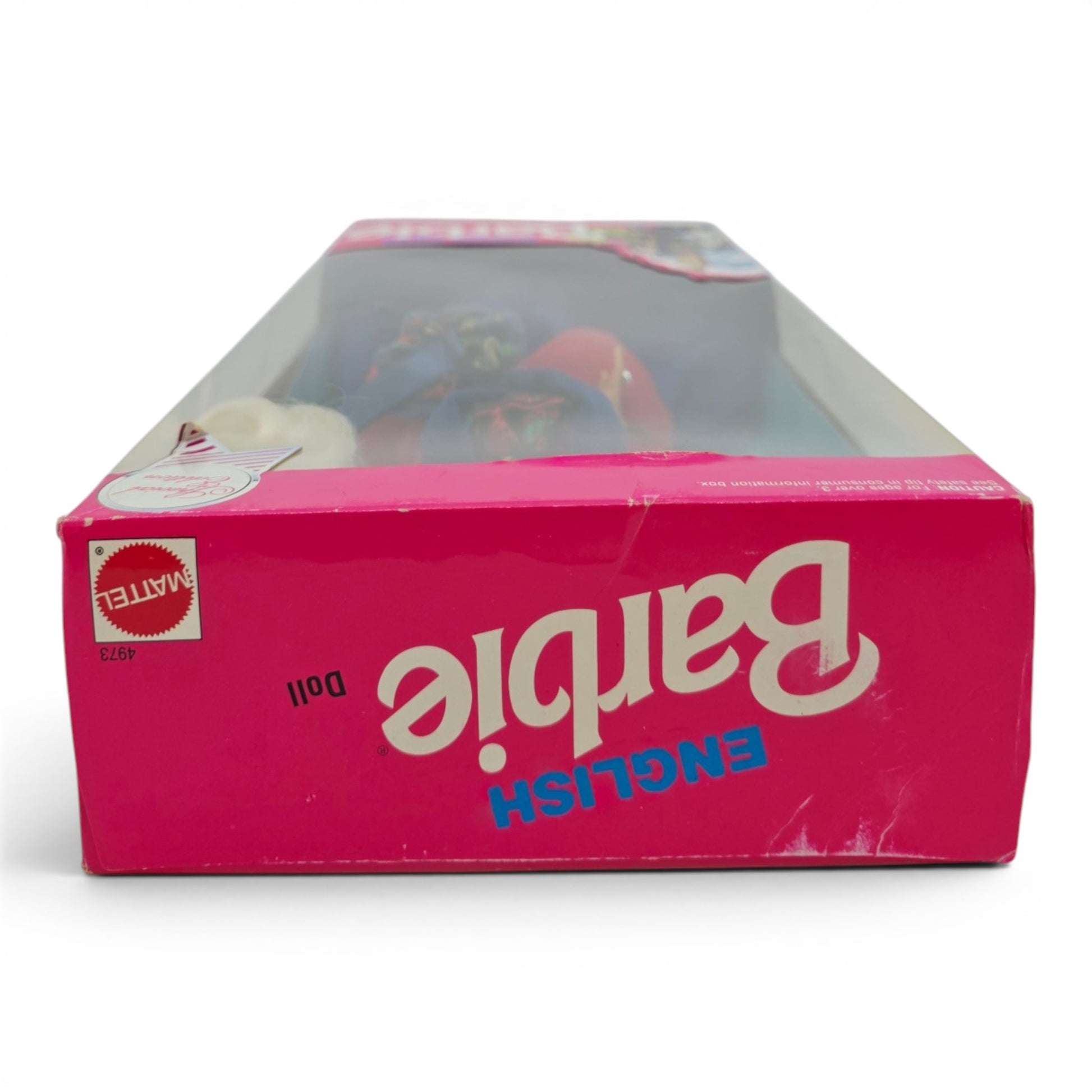 1992 Barbie Dolls of the World English doll — Top view