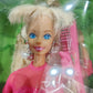 1992 Barbie Earring Magic doll — Face close-up