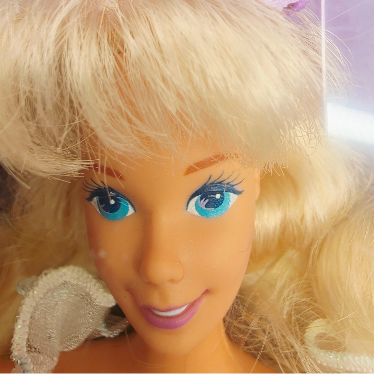 1992 Barbie My First Ballerina Barbie Blonde Face view